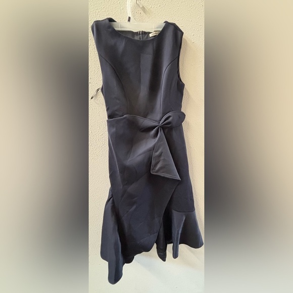 Fehaute Elegant Blue One Shoulder Asymmetrical Cocktail Dress - Picture 5 of 5